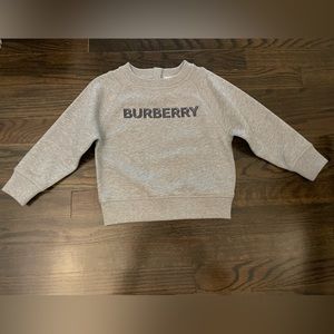 Toddler Burberry Sweatshirt (unisex)
